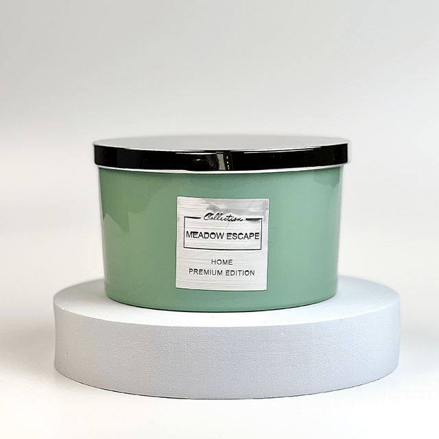 ароматична свічка Pepco Home Ароматична свічка Pepco Home Meadow Escape (зелений цвіт) 1кг