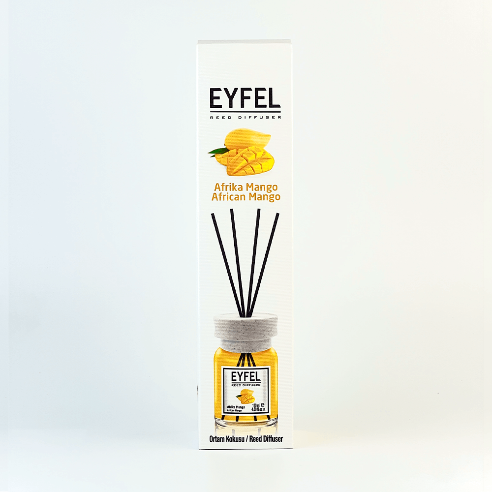 Eyfel_African_Mango_diffusor Аромадифузор Eyfel Perfume Reed Diffuser Африка Манго, 120 мл