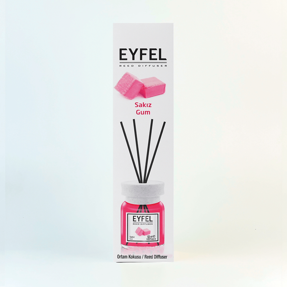 Аромадифузор Eyfel Perfume Reed Diffuser Жувальная гумка, 120 мл