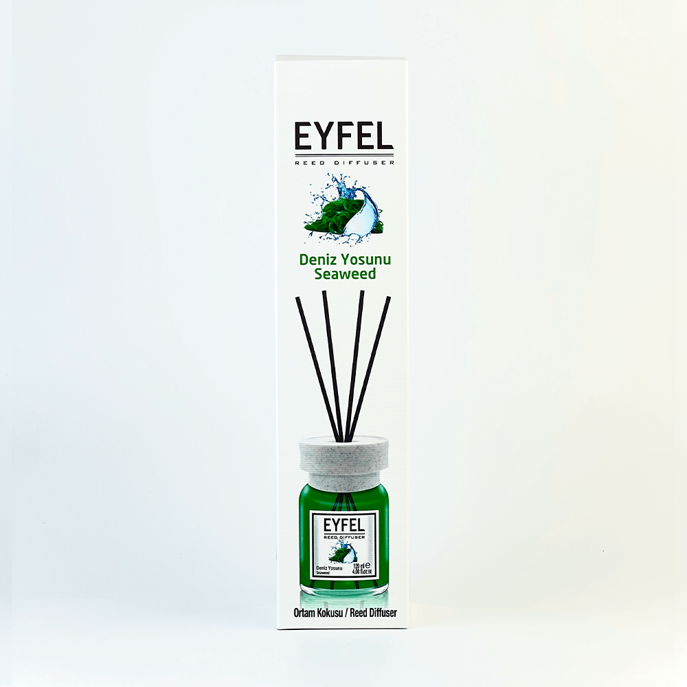 Eyfel_Seaweed_diffusor Аромадифузор Eyfel Perfume Reed Diffuser Морські водорості, 120 мл