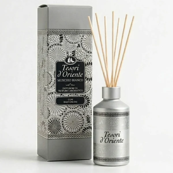 Аромадифузор Tesori d'Oriente White Musk з паличками, 200 мл