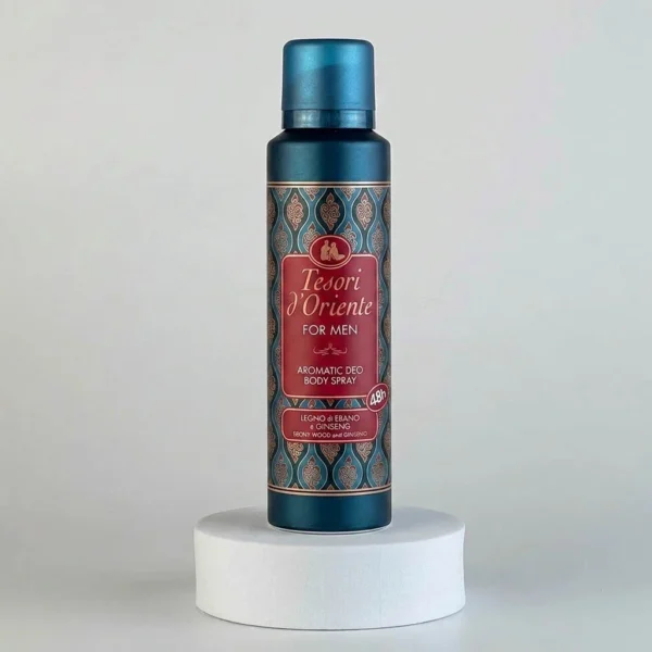 Парфумований дезодорант Tesori d'Oriente Ebony Wood & Ginseng 150 мл — купити в Україні