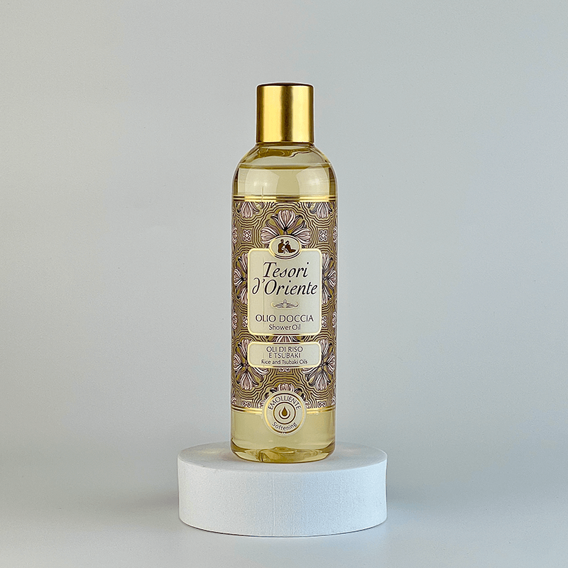 Tesori-d'Oriente-OLIO-di-Riso-e-Tsubaki гель олійка для душу Tesori d'Oriente OLI DI RISO & TSUBAKI
